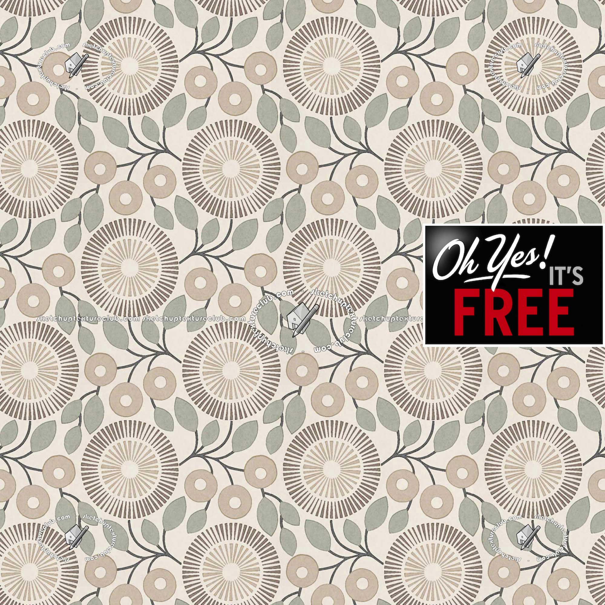 Preview floral Wallpaper - fabric seamless texture 1 Preview floral Wallpaper - fabric seamless texture 1