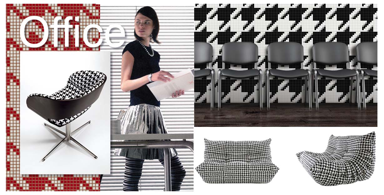 Furnish with houndstooth design inspiration 6 Furnish with houndstooth design inspiration 6