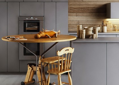 Ivan Parra | Small Kitchen - From View - by IVAN PARRA