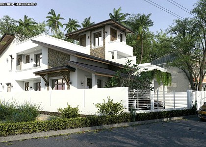 Thilina Liyanage | Day Scene vray render by Thilina Liyanage