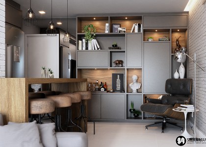 Suelen Arantes | Modern Apartment Young Single