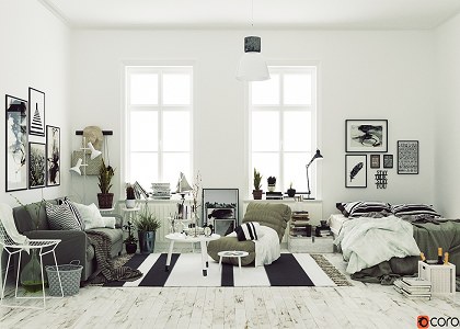 darkgaga sirisomphone | Scandinavia room 2