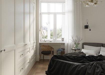 Dmytriy Tereshchuk | Bedroom 3D visualization by DMYTRIY TERESHCHUK