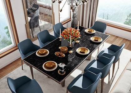 Gaurav Kumar | Dining Day Closeup From Top by Gaurav Kumar