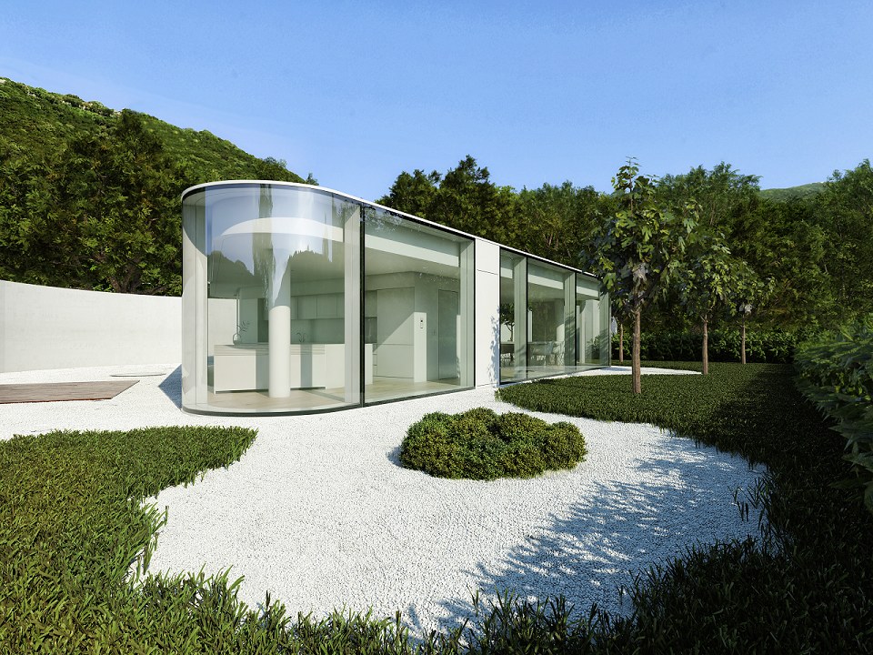 LUGANO HOUSE & VISOPT | vray render by ERICK ANDRE RIVERO ZANATTA