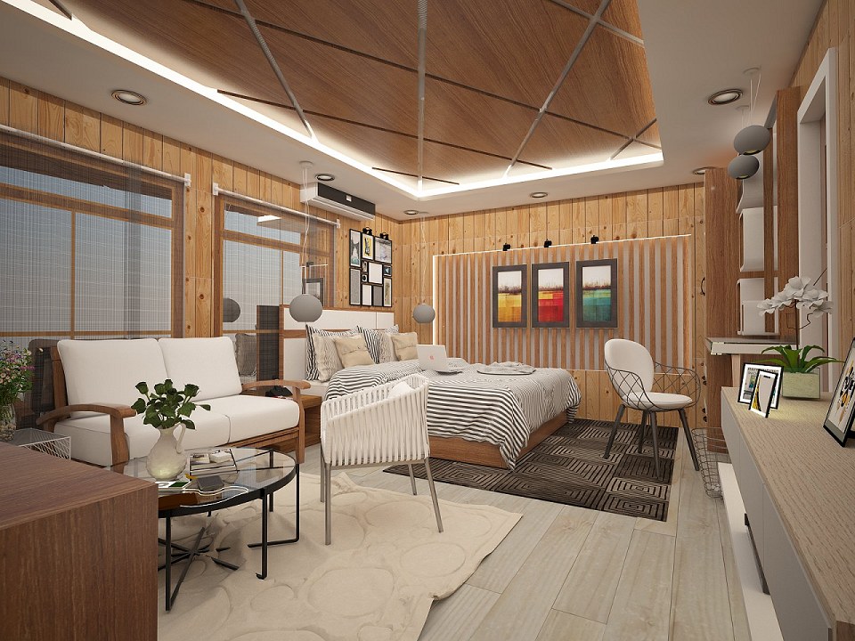 COTTAGE INTERIOR | vray render by AMINUR RAHMAN - RENDER STUDIO