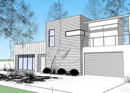 FOREST HOUSE & TUTORIAL | Forest House sketchup extract