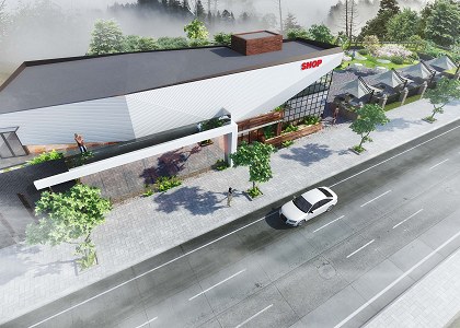 COFFEE SHOP | vray render by Pham Tuan Anh
