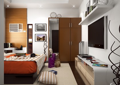 MASTER BEDROOM & VISOPT | Vray render by Leo Valenzuela