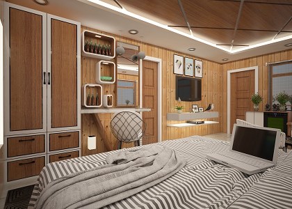 COTTAGE INTERIOR | vray render by AMINUR RAHMAN - RENDER STUDIO