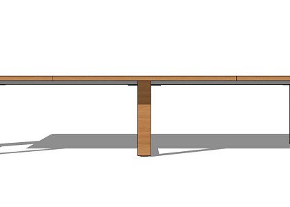 CONFERENCE TABLE | Arche range Conference table - SketchUp 3D model
