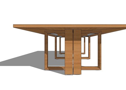 CONFERENCE TABLE | Arche range Conference table - SketchUp 3D model