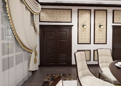 Dining Room and Visopt | Vray render by ELREFAEY DESIGN STUDIO