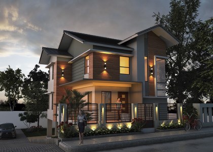 4 bedroom with basement & VISOPT | vray render by ZANDRO CENIZAL