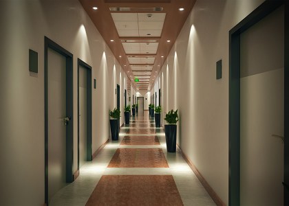 Corridor | view 2 vray render by Mahmoud Amer