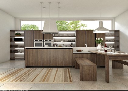 MODERN KITCHEN KALI ITALIAN DESIGN | render test by Vu Quoc Luat
