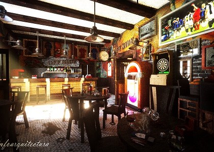 ITALY PUB | render by Luis Mario Contreras Morales