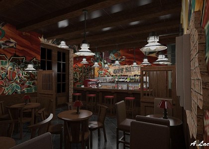 ITALY PUB | render by Albert .Lackovic
