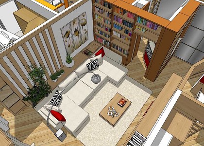 Italian style, apartment renovated 89 sqm