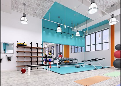 Gym | vray 2.0 render - by Alfred Manalang