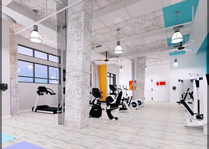Gym | vray 2.0 render - by Alfred Manalang
