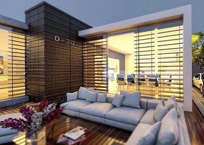 Modern Villa Design & VISOPT | closed shot - Vray render by AHMED MOHAMED
