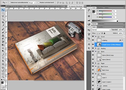 LIVING SPACE - Inspiration & Visopt | post process - photoshop pds file included