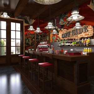 3D Models  - SHOPS - BAR