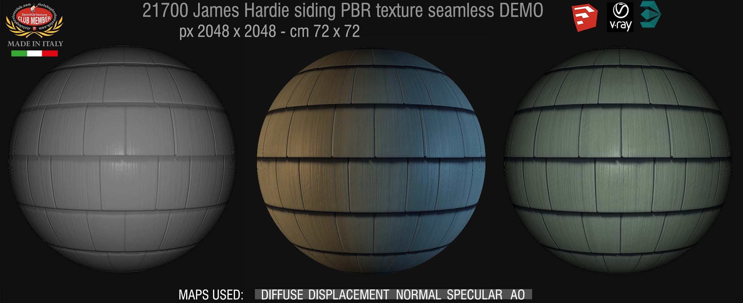 21700 James Hardie siding PBR texture seamless DEMO