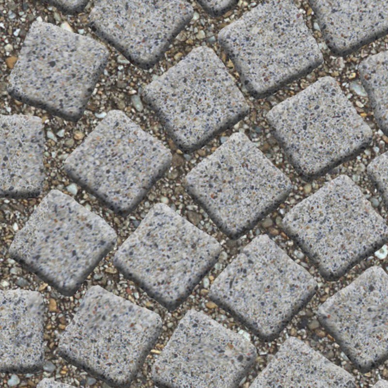 Textures   -   ARCHITECTURE   -   ROADS   -   Paving streets   -   Cobblestone  - Street paving cobblestone texture seamless 07334 - HR Full resolution preview demo