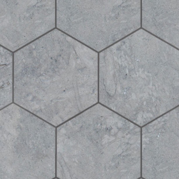 Textures   -   ARCHITECTURE   -   PAVING OUTDOOR   -   Hexagonal  - Marble paving outdoor hexagonal texture seamless 05984 - HR Full resolution preview demo