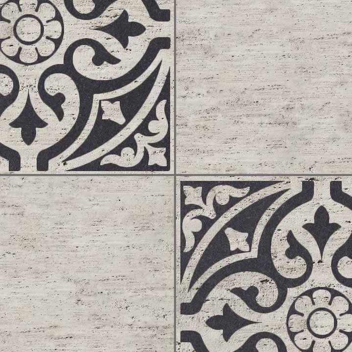 Textures   -   ARCHITECTURE   -   TILES INTERIOR   -   Marble tiles   -   Marble geometric patterns  - Travertine floor tile texture seamless 2 21122 - HR Full resolution preview demo