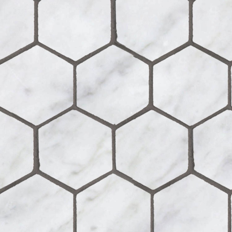 Textures   -   ARCHITECTURE   -   PAVING OUTDOOR   -   Hexagonal  - Marble paving outdoor hexagonal texture seamless 05988 - HR Full resolution preview demo