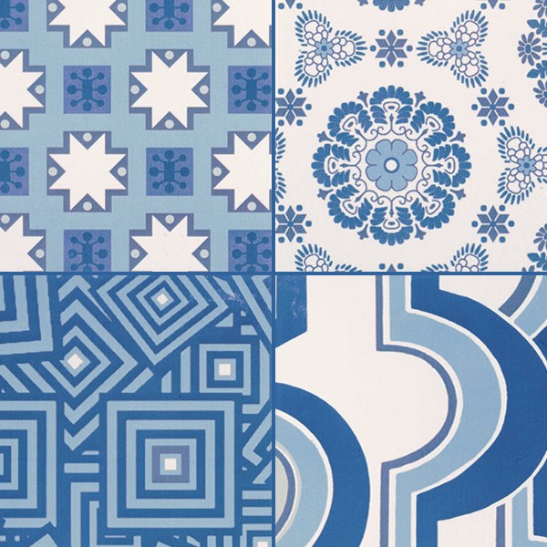 Textures   -   ARCHITECTURE   -   TILES INTERIOR   -   Ornate tiles   -   Patchwork  - Patchwork tile texture seamless 16595 - HR Full resolution preview demo