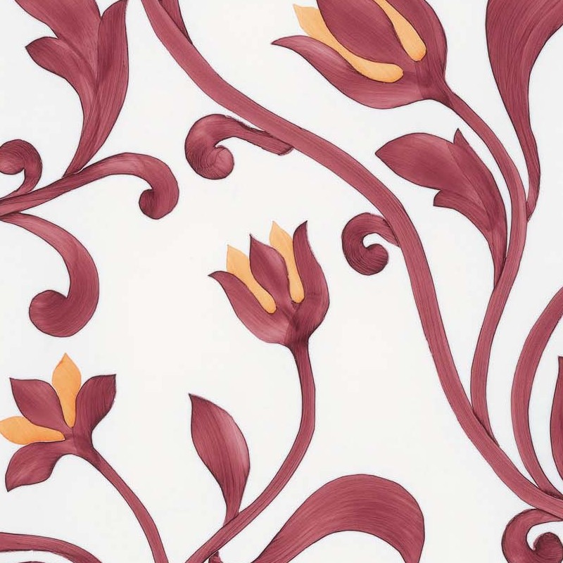 Textures   -   ARCHITECTURE   -   TILES INTERIOR   -   Ornate tiles   -   Floral tiles  - Ceramic floral tiles texture seamless 19173 - HR Full resolution preview demo