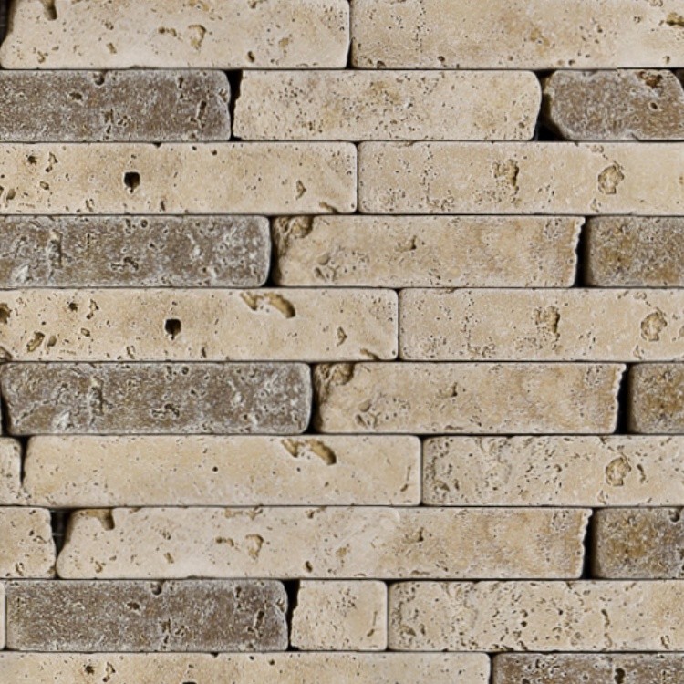 Textures   -   ARCHITECTURE   -   STONES WALLS   -   Claddings stone   -   Interior  - Travertine cladding internal walls texture seamless 08043 - HR Full resolution preview demo