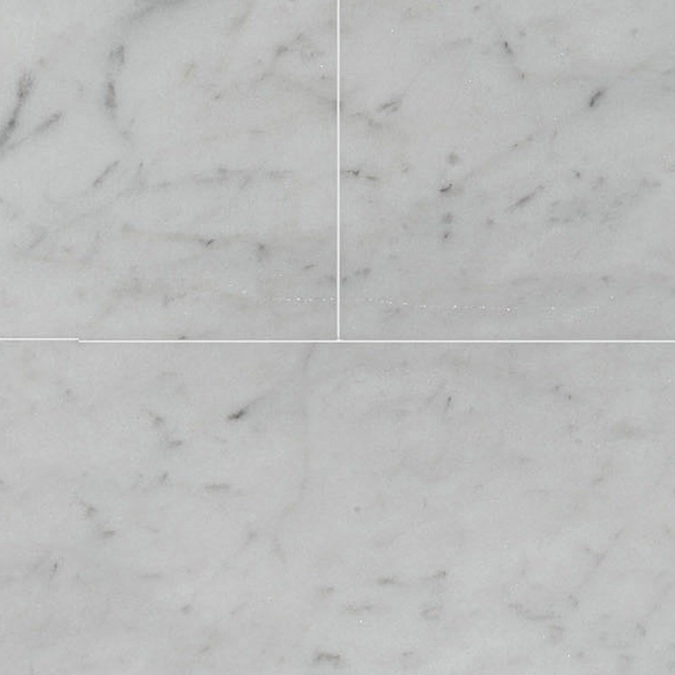 Textures   -   ARCHITECTURE   -   TILES INTERIOR   -   Marble tiles   -   White  - Carrara white marble floor tile texture seamless 14818 - HR Full resolution preview demo