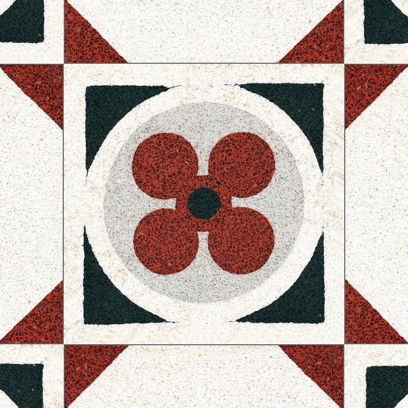 Textures   -   ARCHITECTURE   -   TILES INTERIOR   -   Cement - Encaustic   -   Cement  - Cement concrete tile texture seamless 13334 - HR Full resolution preview demo