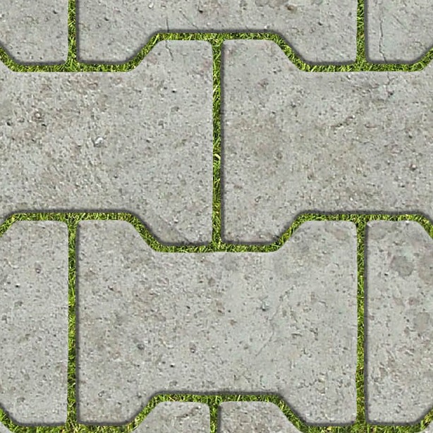 Textures   -   ARCHITECTURE   -   PAVING OUTDOOR   -   Parks Paving  - Concrete block park paving texture seamless 18683 - HR Full resolution preview demo