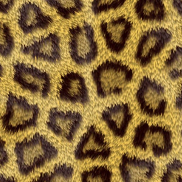 Textures   -   MATERIALS   -   FUR ANIMAL  - Leopard faux fake fur animal texture seamless 09574 - HR Full resolution preview demo