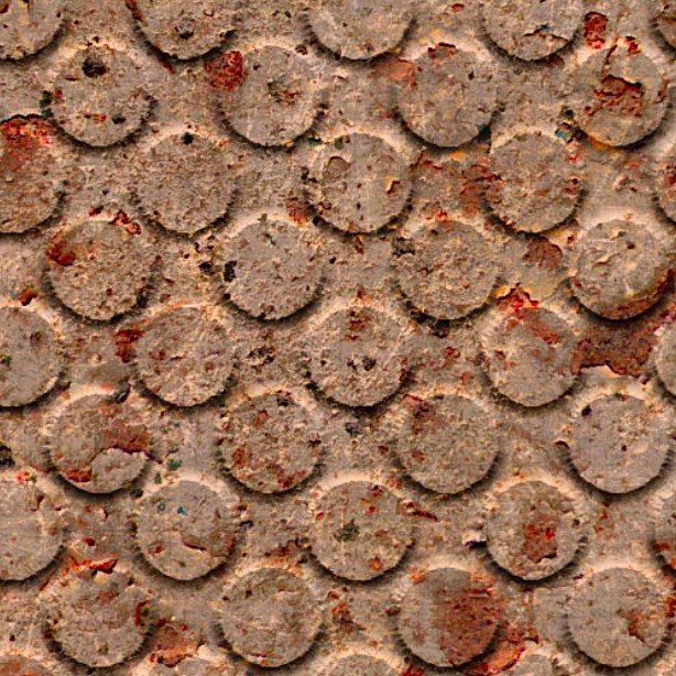 Textures   -   MATERIALS   -   METALS   -   Plates  - Rusty metal plate texture seamless 10600 - HR Full resolution preview demo