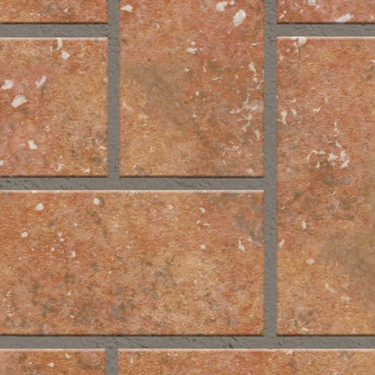 Textures   -   ARCHITECTURE   -   PAVING OUTDOOR   -   Terracotta   -   Herringbone  - Cotto paving herringbone outdoor texture seamless 06754 - HR Full resolution preview demo