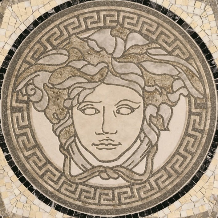 Textures   -   ARCHITECTURE   -   TILES INTERIOR   -   Ornate tiles   -   Ancient Rome  - Mosaic ancient rome floor tile texture seamless 16408 - HR Full resolution preview demo