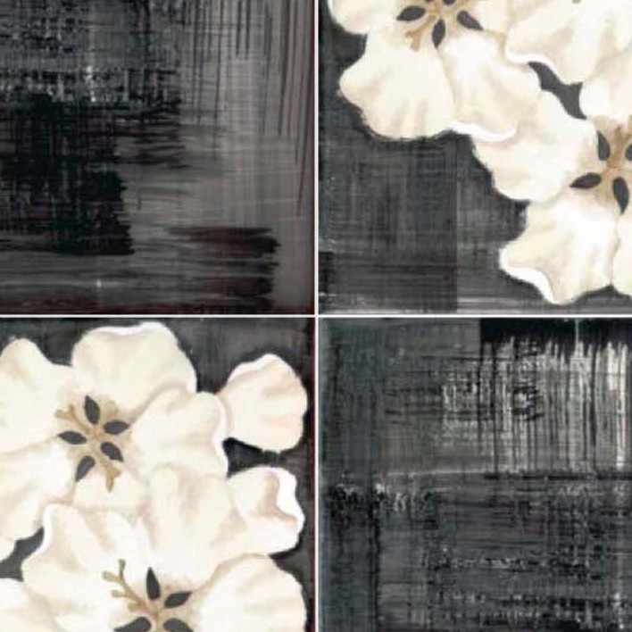 Textures   -   ARCHITECTURE   -   TILES INTERIOR   -   Ornate tiles   -   Floral tiles  - Ceramic floral tiles texture seamless 19207 - HR Full resolution preview demo