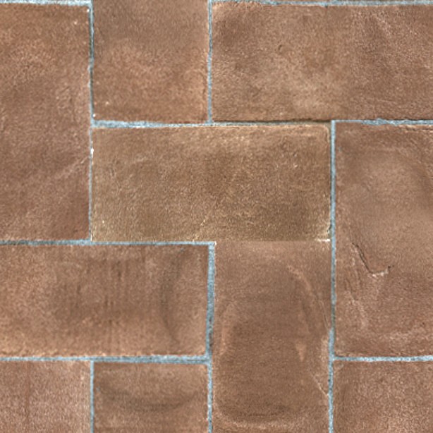 Textures   -   ARCHITECTURE   -   PAVING OUTDOOR   -   Terracotta   -   Herringbone  - Cotto paving herringbone outdoor texture seamless 06772 - HR Full resolution preview demo