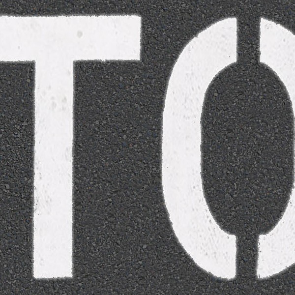 Textures   -   ARCHITECTURE   -   ROADS   -   Roads Markings  - Road markings stop sign texture seamless 18788 - HR Full resolution preview demo