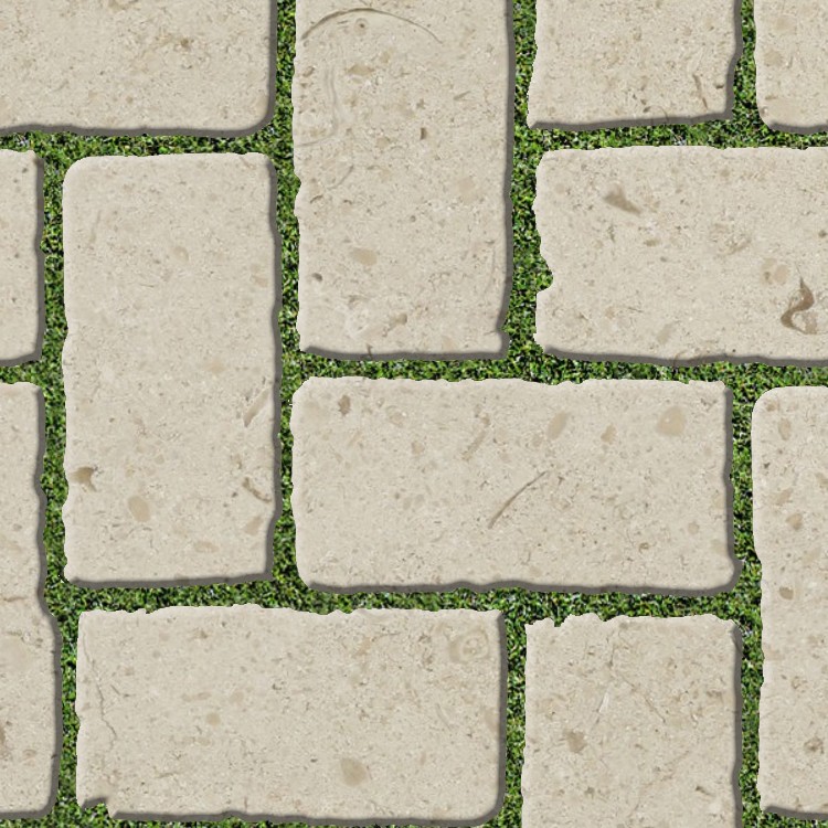Textures   -   ARCHITECTURE   -   PAVING OUTDOOR   -   Parks Paving  - Limestone park paving texture seamless 18814 - HR Full resolution preview demo