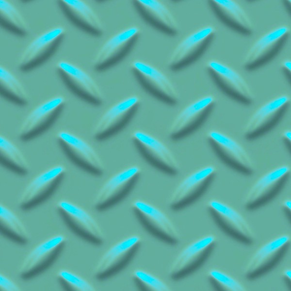 Textures   -   MATERIALS   -   METALS   -   Plates  - Turquoise painted metal plate texture seamless 10633 - HR Full resolution preview demo