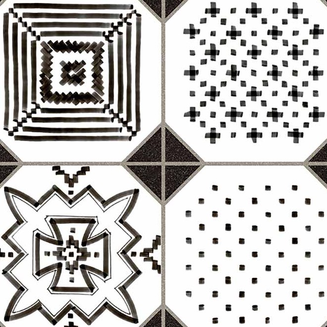 Textures   -   ARCHITECTURE   -   TILES INTERIOR   -   Ornate tiles   -   Patchwork  - Ceramic patchwork tile texture seamless 21252 - HR Full resolution preview demo