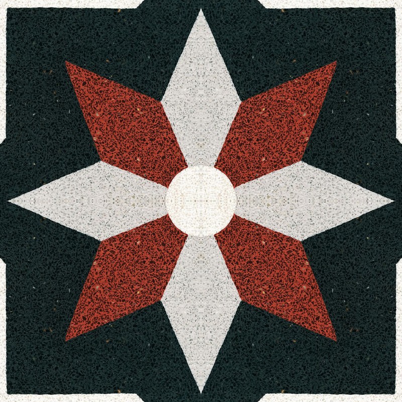 Textures   -   ARCHITECTURE   -   TILES INTERIOR   -   Cement - Encaustic   -   Cement  - Cement concrete tile texture seamless 13381 - HR Full resolution preview demo